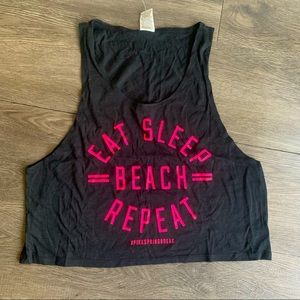 Victoria’s Secret PINK Cropped Tank Beach Coverup